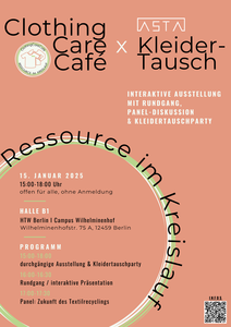 Flyer ClothingCareCafé