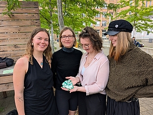 Pilzmyzel zersetzt Viskose©Sabantina_HTW Berlin Pilzzmyzel zersetzt Viskose©Sabantina_HTW Berlin