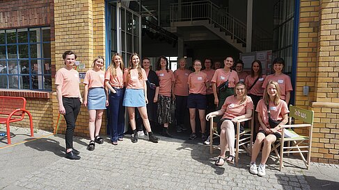 Teil des ClothingCareCafé-Teams©HTW Berlin
